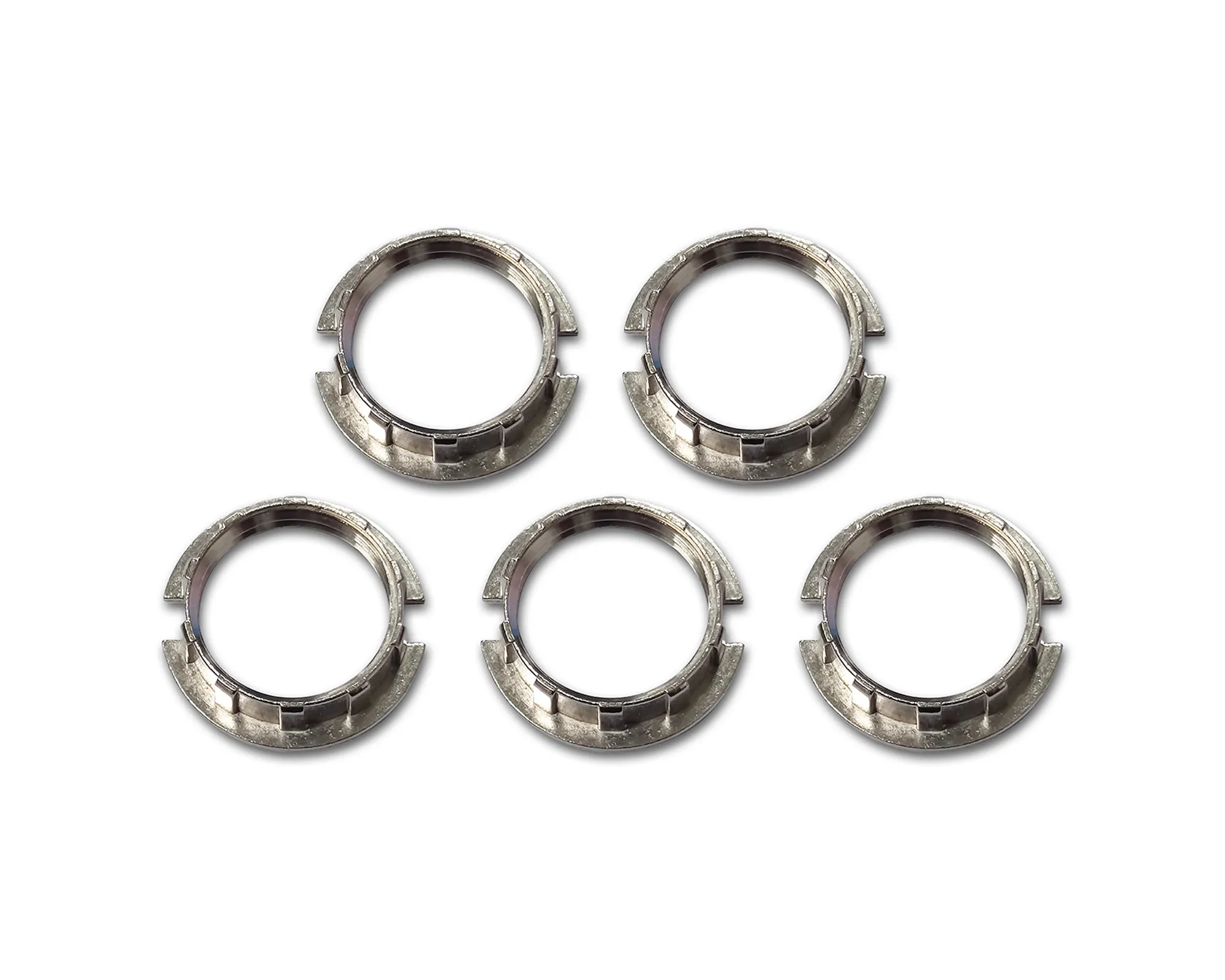 D0976  Additions (5 Pack) G9 Shade Rings, Silver